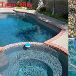 Tahoe Blue Pebble
Reyes Pool Plastering INC. 